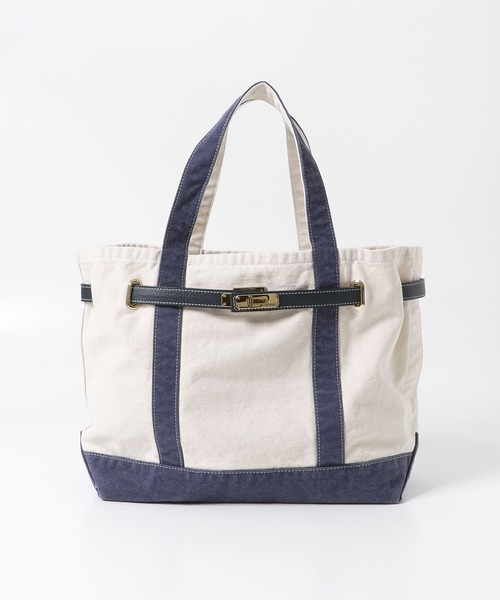 sita parantica（シータパランティカ）の「sita parantica　TOTE-CVL-M（トートバッグ・レディース・ブラウン系その他/ブルー系その他/ブラック系その他・-）」の4枚目の写真