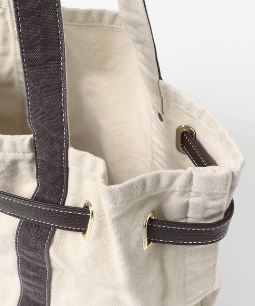 sita parantica（シータパランティカ）の「sita parantica　TOTE-CVL-M（トートバッグ・レディース・ブラウン系その他/ブルー系その他/ブラック系その他・-）」の16枚目の写真