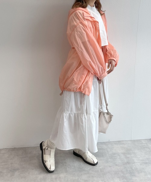 w closet（ダブルクローゼット）の「半袖ティアードワンピース（ワンピース・レディース・ホワイト/スミクロ/ブラック/ホワイト系その他3/ブラック系その他3/ホワイト系その他4/ブラック系その他4・FREE）」の19枚目の写真