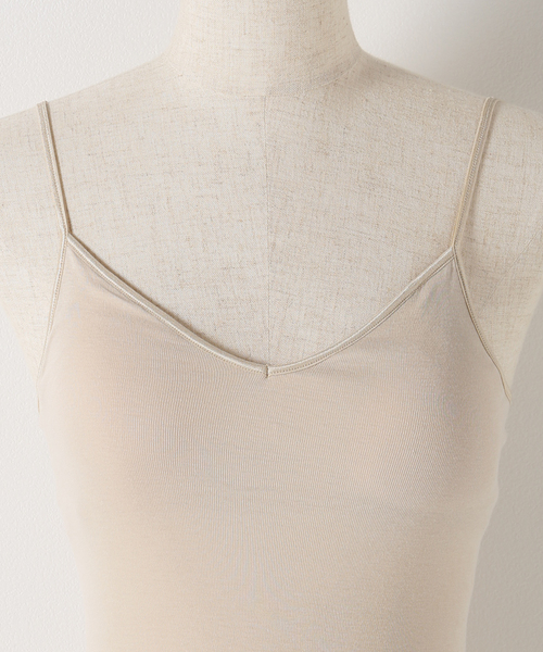 plage（プラージュ）の「【SOUPLE LUZ/スープレルース】 SP ブラパットキャミソール（キャミソール・レディース・ベージュ系その他・38/36）」の4枚目の写真