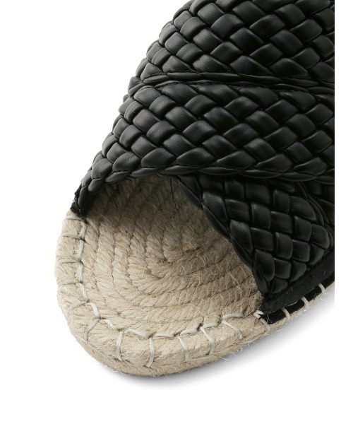 SNIDEL(スナイデル)の「ジュートサンダル(サンダル・レディース・ブラック/ベージュ・SMALL/MEDIUM/LARGE)」の9枚目の写真