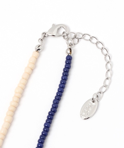 LOWRYS FARM（ローリーズファーム）の「マルチビーズロングネックレス　278647（ネックレス・レディース・グリーン/ネイビー/レッド・FREE）」の9枚目の写真