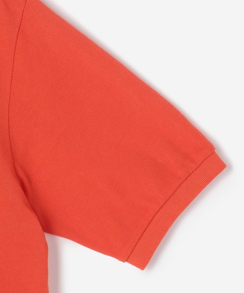 SCYE BASICS（サイベーシックス）の「SCYE BASICS | 〈別注〉鹿の子ヘンリーネックTシャツ WOMEN（ポロシャツ・レディース・ネイビー/オレンジ/アイボリー/ベージュ・38）」の14枚目の写真