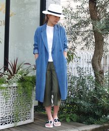 Another Edition | ライトチェスターコート(コバルト)/AEBC TEN/DNM ﾁｪｽﾀｰ CT(チェスターコート)