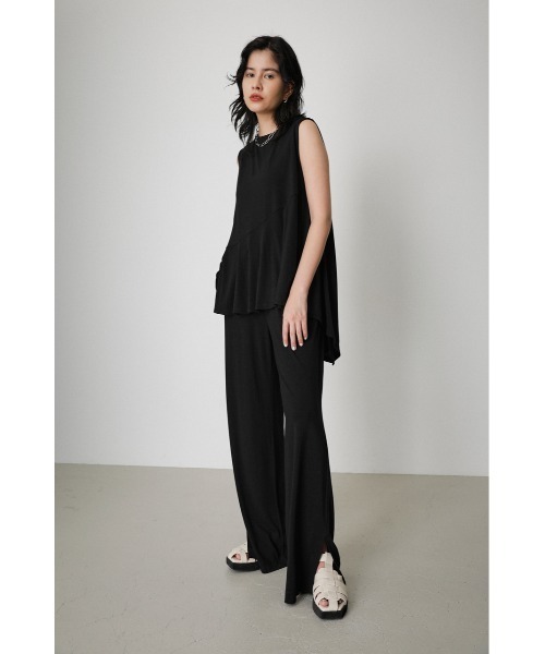AZUL by moussy(アズールバイマウジー)の「ICE CLEAN FLARE TOPS/アイスクリーンフレアトップス(Tシャツ/カットソー・レディース・ライトグレー/ライトブルー/ブラック・SMALL/MEDIUM)」の14枚目の写真