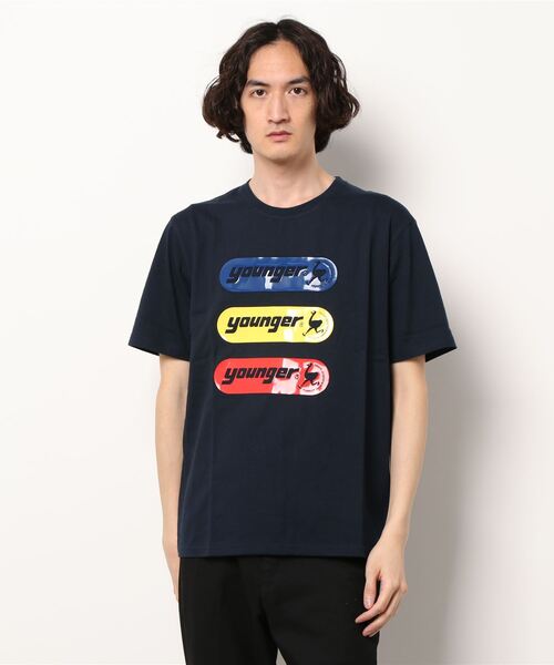 Right-on（ライトオン）の「天竺シリコンプリントTシャツ（Tシャツ