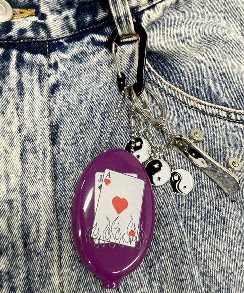 WEGO（ウィゴー）の「WEGO/ラバーコインケース（コインケース・レディース・ホワイト/パープル/ターコイズブルー/イエロー/オレンジ/ホワイト系その他/グリーン系その他/ライトピンク/その他4/その他5/その他2/その他3/その他6/その他7/その他8/その他9/その他1・FREE）」の12枚目の写真