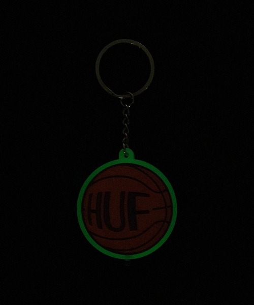 HUF(ハフ)の「HUFS BASKETBALL KEY CHAIN / HUF キーホルダー(キーホルダー・メンズ・オレンジ・O/S)」の3枚目の写真