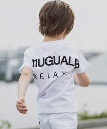 1piu1uguale3 RELAX | 1PIU1UGUALE3 RELAX(1PIU1UGUALE3 RELAX) キッズバックロゴプリントT(Tシャツ/カットソー)
