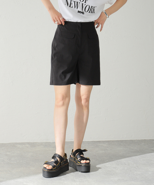 Oriens JOURNAL STANDARD(オリエンス ジャーナルスタンダード)の「フラップショートパンツ(その他パンツ・レディース・カーキ/ブラウン/ブルー系その他/ブラック・SMALL/MEDIUM)」の8枚目の写真