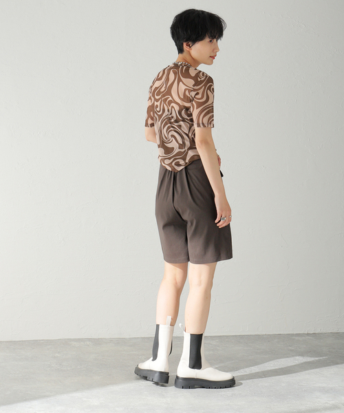 Oriens JOURNAL STANDARD(オリエンス ジャーナルスタンダード)の「フラップショートパンツ(その他パンツ・レディース・カーキ/ブラウン/ブルー系その他/ブラック・SMALL/MEDIUM)」の13枚目の写真