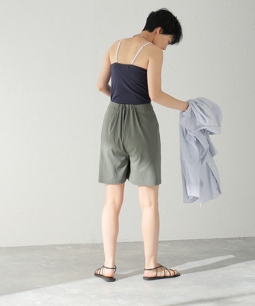 Oriens JOURNAL STANDARD(オリエンス ジャーナルスタンダード)の「フラップショートパンツ(その他パンツ・レディース・カーキ/ブラウン/ブルー系その他/ブラック・SMALL/MEDIUM)」の15枚目の写真