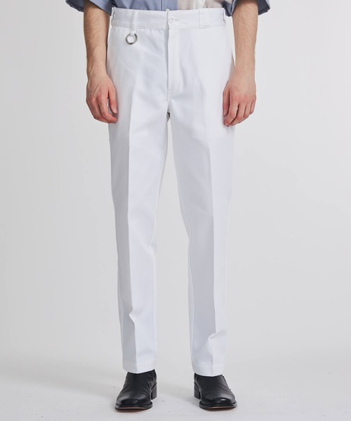 th products（ティーエイチプロダクト）の「th×Dickies Straight Pants（チノパンツ・メンズ・ホワイト/ブラック・2）」の15枚目の写真