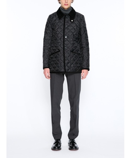 Mackintosh(マッキントッシュ)の「WAVERLY QUILTED JACKET(その他アウター・メンズ・ブラック/ネイビー・36/38)」の14枚目の写真