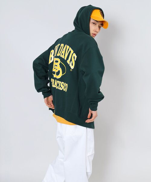THE VARSITY SHOP パーカー フーディー 長袖 カレッジロゴ L The Varsity Shop Hoodie Mens L Blue Drawstring Oxford