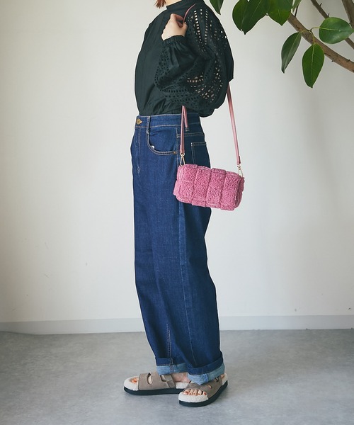 un dix cors(アンディコール)の「オトナ可愛い ミニボアショルダー(ショルダーバッグ・レディース・ピンク/アイボリー/モカ・FREE)」の20枚目の写真