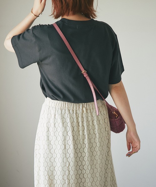 un dix cors(アンディコール)の「オトナ可愛い ミニボアショルダー(ショルダーバッグ・レディース・ピンク/アイボリー/モカ・FREE)」の14枚目の写真