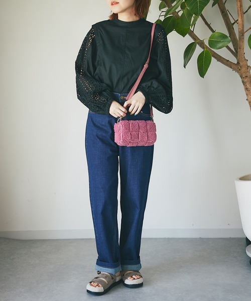 un dix cors(アンディコール)の「オトナ可愛い ミニボアショルダー(ショルダーバッグ・レディース・ピンク/アイボリー/モカ・FREE)」の22枚目の写真