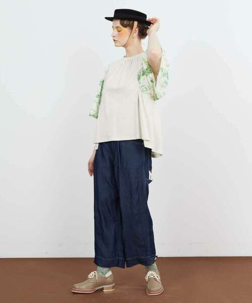 FRAPBOIS(フラボア)の「テンセルデニム パンツ(デニムパンツ・レディース・サックスブルー/ネイビー・1/2)」の17枚目の写真