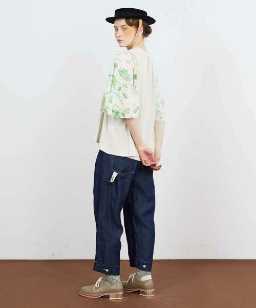 FRAPBOIS(フラボア)の「テンセルデニム パンツ(デニムパンツ・レディース・サックスブルー/ネイビー・1/2)」の18枚目の写真