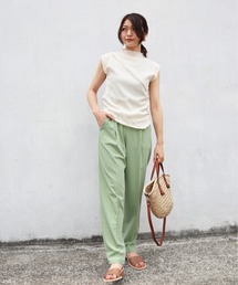 Brownie | Brownie センタープレステーパードパンツ(その他パンツ)