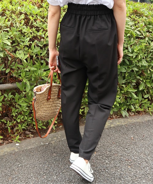 Brownie（ブラウニー）の「Brownie センタープレステーパードパンツ（その他パンツ・レディース・ラベンダー/アイボリー/ブラック/グリーン/オレンジ・FREE）」の19枚目の写真