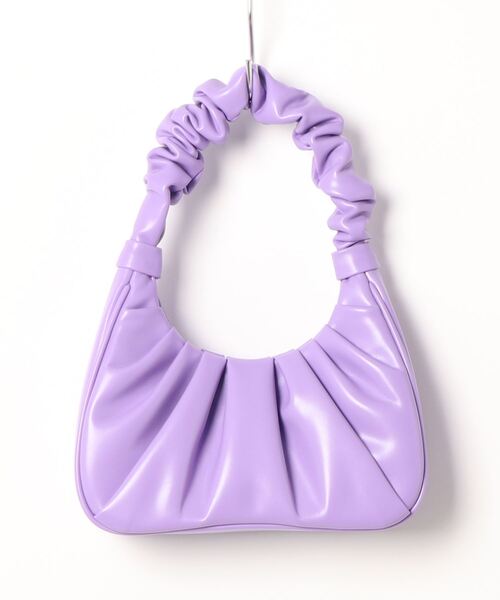 Aresense（アーセンス）の「JW PEI/ジェイダブリューペイ Gabbi Bag/ヴィーガンレザーハンドバッグ（ハンドバッグ・レディース・ブラック/パープル/イエロー/ナチュラル・ONE SIZE）」の3枚目の写真