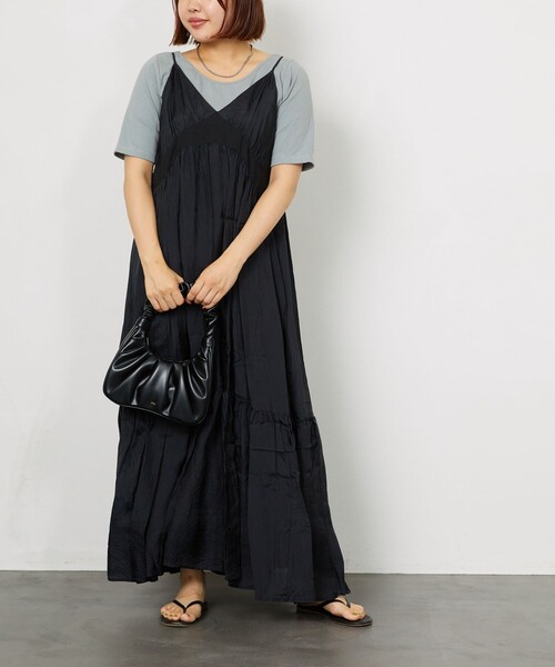 Aresense（アーセンス）の「JW PEI/ジェイダブリューペイ Gabbi Bag/ヴィーガンレザーハンドバッグ（ハンドバッグ・レディース・ブラック/パープル/イエロー/ナチュラル・ONE SIZE）」の13枚目の写真