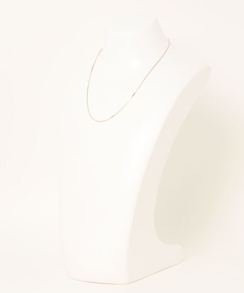 SHENERY(シーナリー)の「【WEB限定】シンプルスネークチェーンネックレス(ネックレス・レディース・シルバー/ゴールド・FREE)」の12枚目の写真