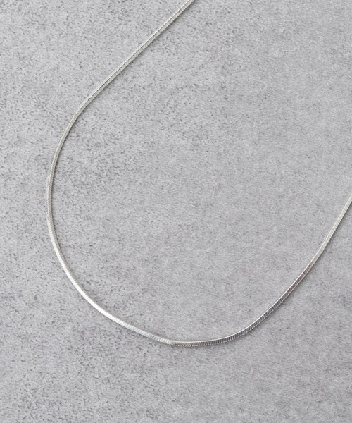SHENERY(シーナリー)の「【WEB限定】シンプルスネークチェーンネックレス(ネックレス・レディース・シルバー/ゴールド・FREE)」の11枚目の写真