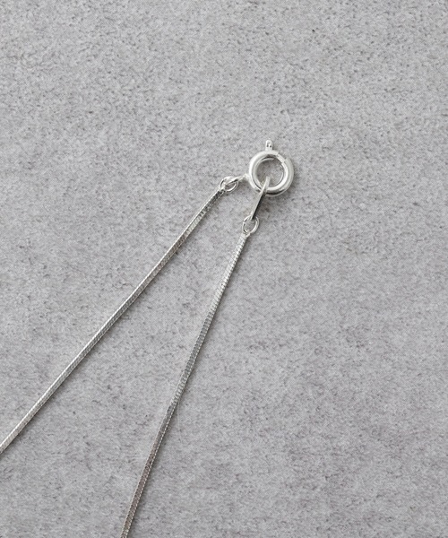 SHENERY(シーナリー)の「【WEB限定】シンプルスネークチェーンネックレス(ネックレス・レディース・シルバー/ゴールド・FREE)」の10枚目の写真