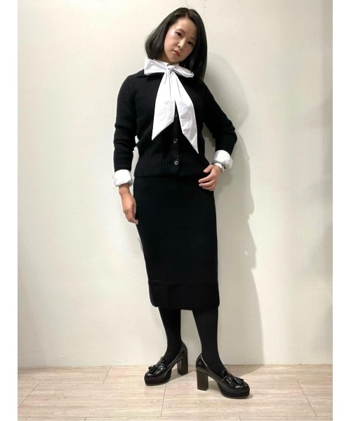 BROOKS BROTHERS（ブルックスブラザーズ）の「ストレッチコットン ソリッド ボウカラー ビショップスリーブブラウス（シャツ/ブラウス・レディース・ホワイト・2/4/0）」の11枚目の写真