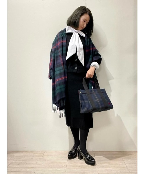 BROOKS BROTHERS（ブルックスブラザーズ）の「ストレッチコットン ソリッド ボウカラー ビショップスリーブブラウス（シャツ/ブラウス・レディース・ホワイト・2/4/0）」の10枚目の写真