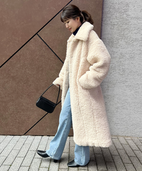 BoaLongCoat/ボアロングコート