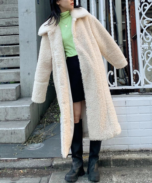 BoaLongCoat/ボアロングコート