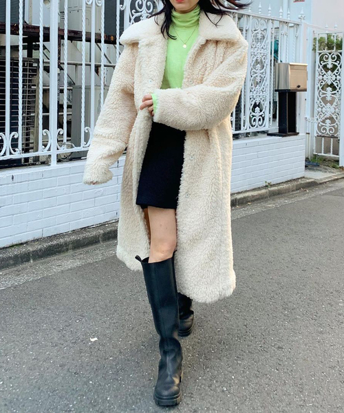 BoaLongCoat/ボアロングコート