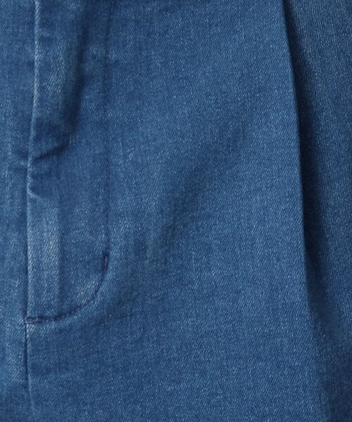 tk.TAKEO KIKUCHI(ティーケータケオキクチ)の「◆デニムワイドフレアパンツ(デニムパンツ・メンズ・ネイビー/ブルー・02/03/66)」の4枚目の写真