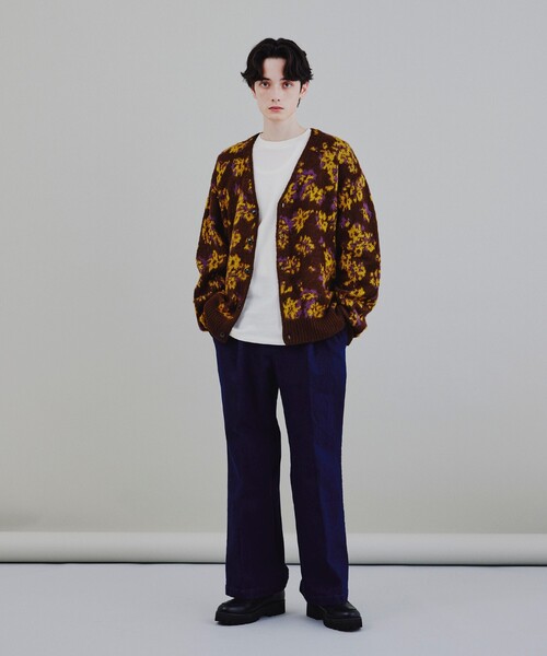 tk.TAKEO KIKUCHI(ティーケータケオキクチ)の「◆デニムワイドフレアパンツ(デニムパンツ・メンズ・ネイビー/ブルー・02/03/66)」の20枚目の写真