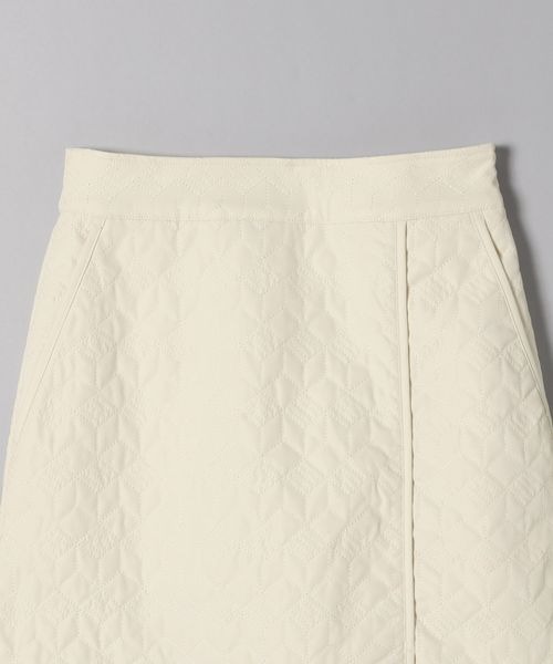 JEANASIS(ジーナシス)の「キルティングミニスカート/169178(スカート・レディース・オフホワイト/ブラック・SMALL/MEDIUM)」の5枚目の写真