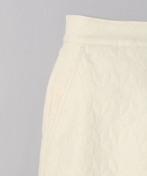JEANASIS(ジーナシス)の「キルティングミニスカート/169178(スカート・レディース・オフホワイト/ブラック・SMALL/MEDIUM)」の9枚目の写真