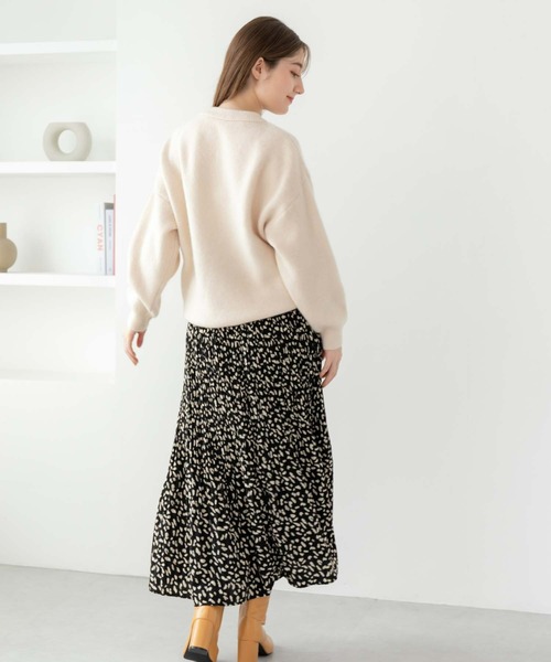 fifth（フィフス）の「【スタイリストプロデュース】スクエアトゥショートブーツ（ブーツ・レディース・ブラック/キャメル・LL/L/S/M）」の11枚目の写真