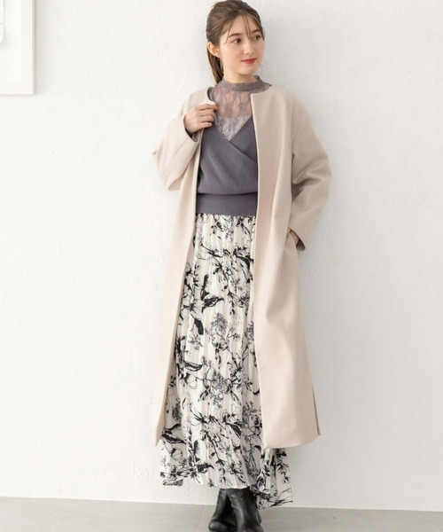 fifth（フィフス）の「【スタイリストプロデュース】スクエアトゥショートブーツ（ブーツ・レディース・ブラック/キャメル・LL/L/S/M）」の4枚目の写真