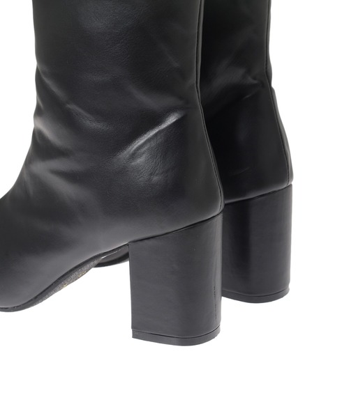 fifth（フィフス）の「【スタイリストプロデュース】スクエアトゥショートブーツ（ブーツ・レディース・ブラック/キャメル・LL/L/S/M）」の16枚目の写真