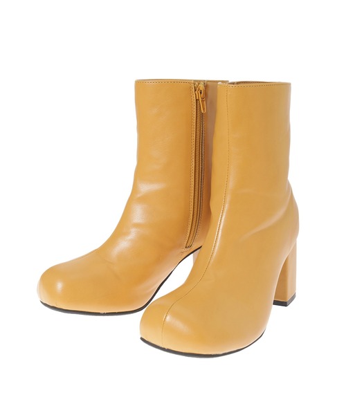 fifth（フィフス）の「【スタイリストプロデュース】スクエアトゥショートブーツ（ブーツ・レディース・ブラック/キャメル・LL/L/S/M）」の19枚目の写真