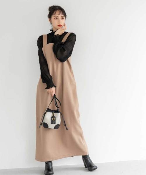 fifth（フィフス）の「【スタイリストプロデュース】スクエアトゥショートブーツ（ブーツ・レディース・ブラック/キャメル・LL/L/S/M）」の20枚目の写真