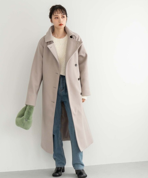 fifth（フィフス）の「【スタイリストプロデュース】スクエアトゥショートブーツ（ブーツ・レディース・ブラック/キャメル・LL/L/S/M）」の22枚目の写真