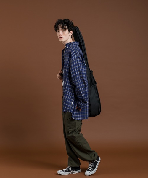 MUHET(ミュエータ)の「起毛チェックネルシャツ(シャツ/ブラウス・レディース・ブルー系その他/チャコールグレー・MEDIUM/X-LARGE)」の16枚目の写真