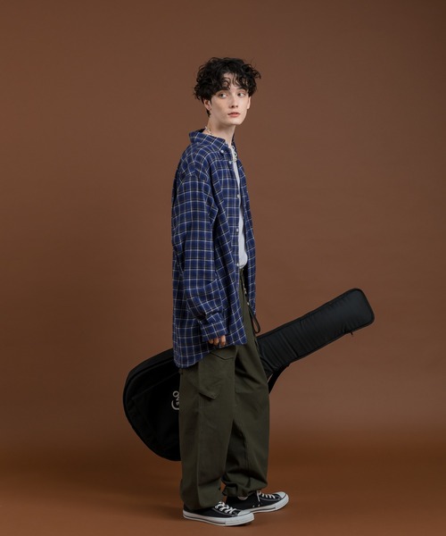 MUHET(ミュエータ)の「起毛チェックネルシャツ(シャツ/ブラウス・レディース・ブルー系その他/チャコールグレー・MEDIUM/X-LARGE)」の15枚目の写真