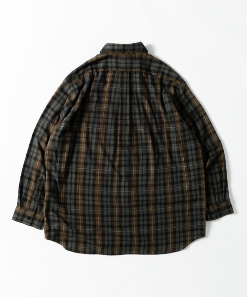 MUHET(ミュエータ)の「起毛チェックネルシャツ(シャツ/ブラウス・レディース・ブルー系その他/チャコールグレー・MEDIUM/X-LARGE)」の18枚目の写真