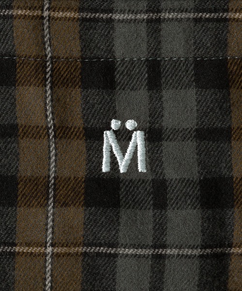 MUHET(ミュエータ)の「起毛チェックネルシャツ(シャツ/ブラウス・レディース・ブルー系その他/チャコールグレー・MEDIUM/X-LARGE)」の19枚目の写真